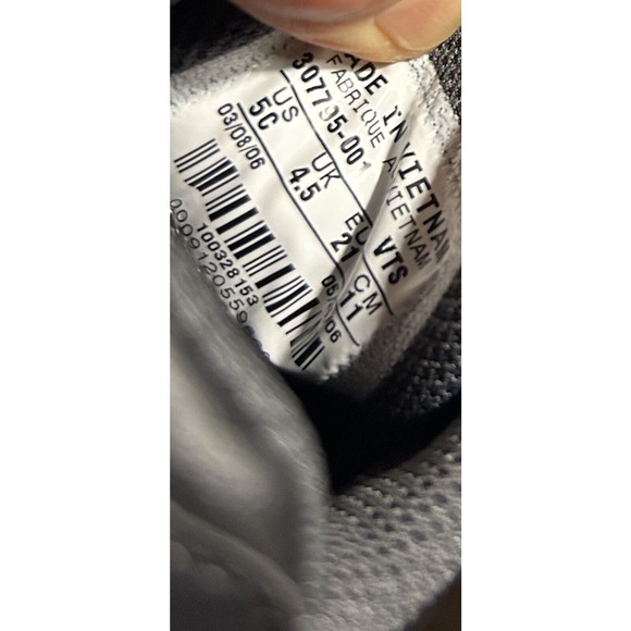 NIKE Little Max 90 sneaker Shoes 307795 BLACK Size US 5C Toddler HARDLY WORN Y22 - Picture 4 of 5